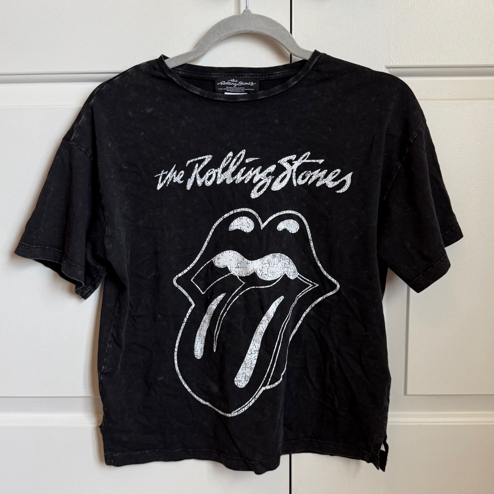 Never worn! Zara, Rolling Stones T-shirt